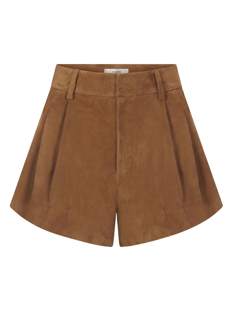 The Suede Utility Shorts