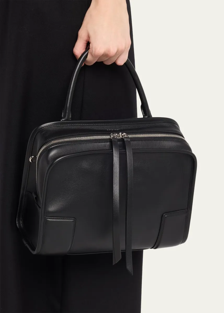 Loewe Amazona 180 Medium Leather Top-Handle Bag | Thumbnail 2 Loewe Amazona 180 Medium Leather Top-Handle Bag | Thumbnail 2