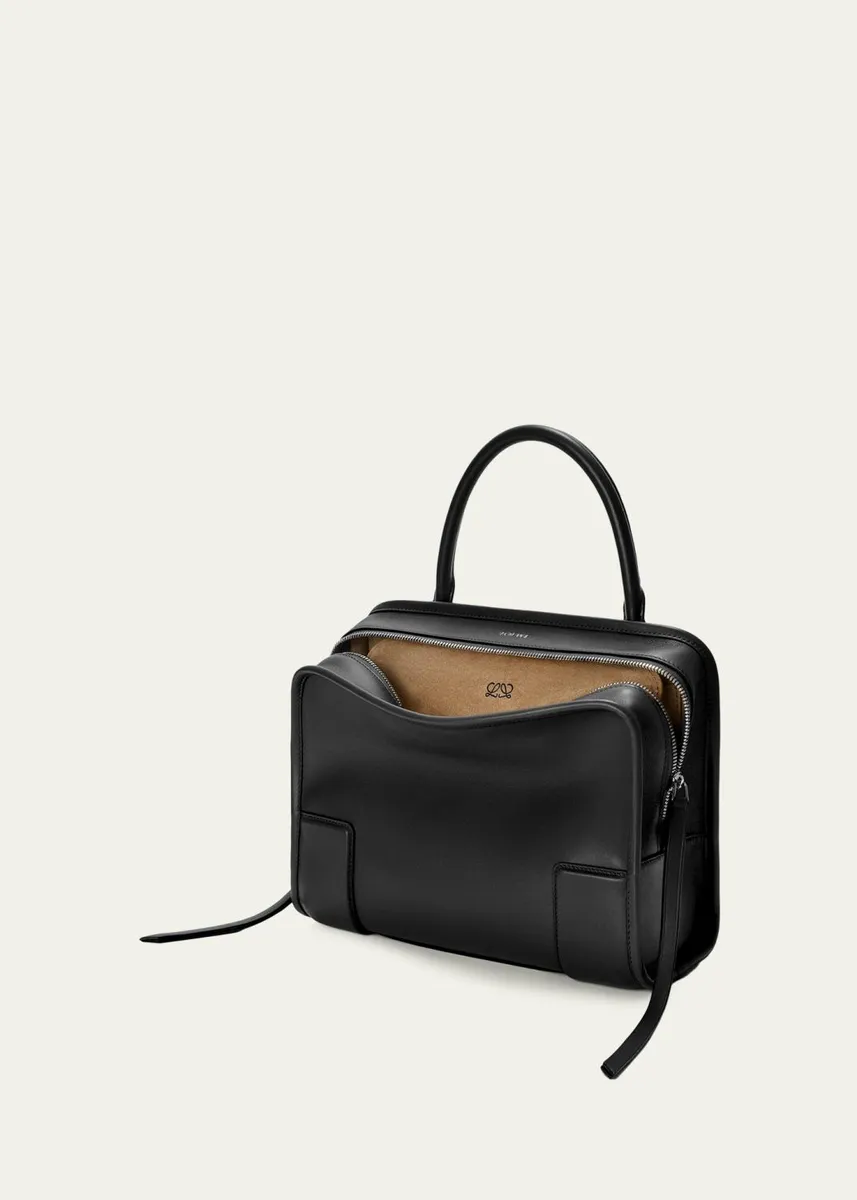 Loewe Amazona 180 Medium Leather Top-Handle Bag | Thumbnail 3 Loewe Amazona 180 Medium Leather Top-Handle Bag | Thumbnail 3