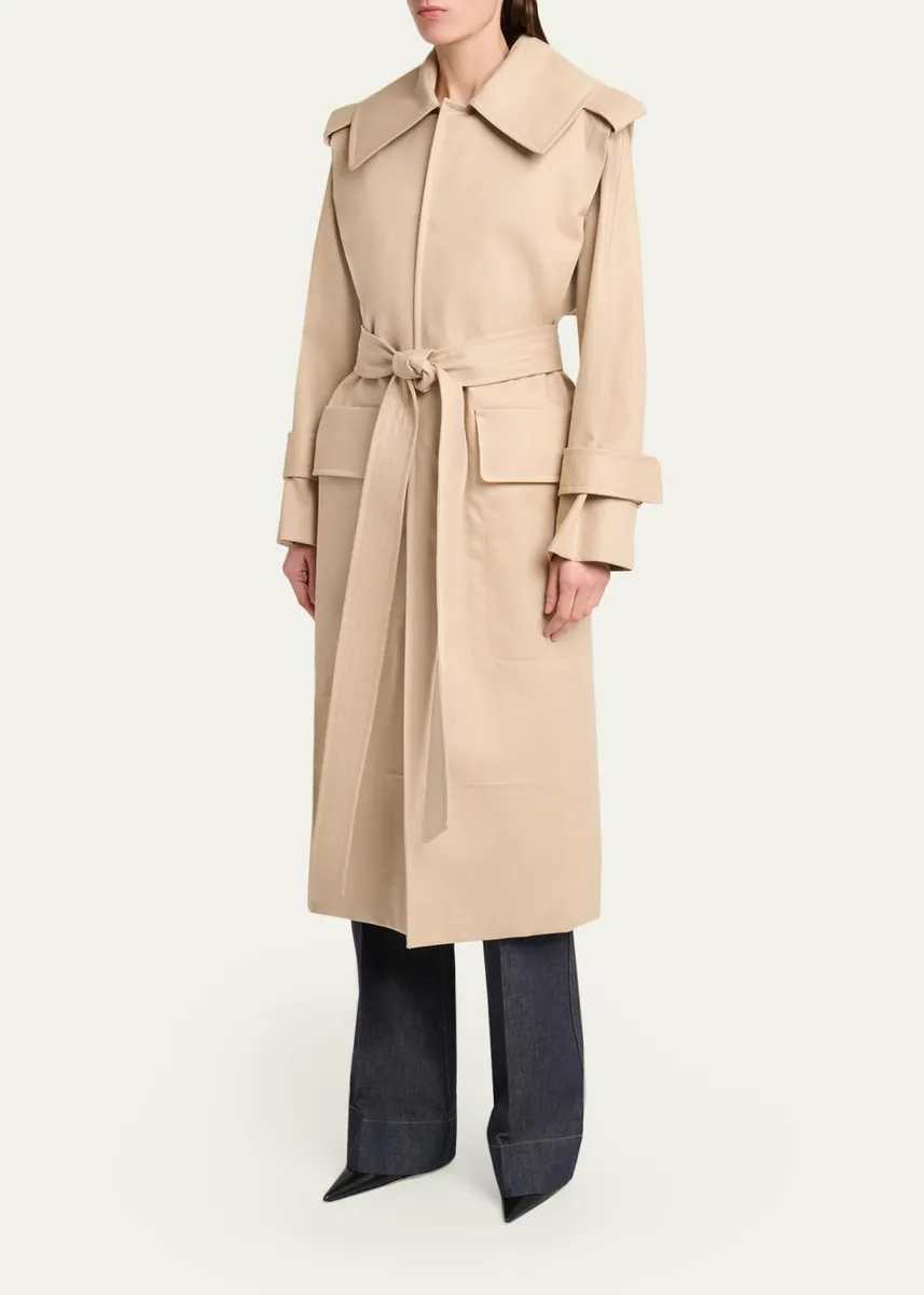 Victoria Beckham Philippa Trench Coat | Thumbnail 2 Victoria Beckham Philippa Trench Coat | Thumbnail 2