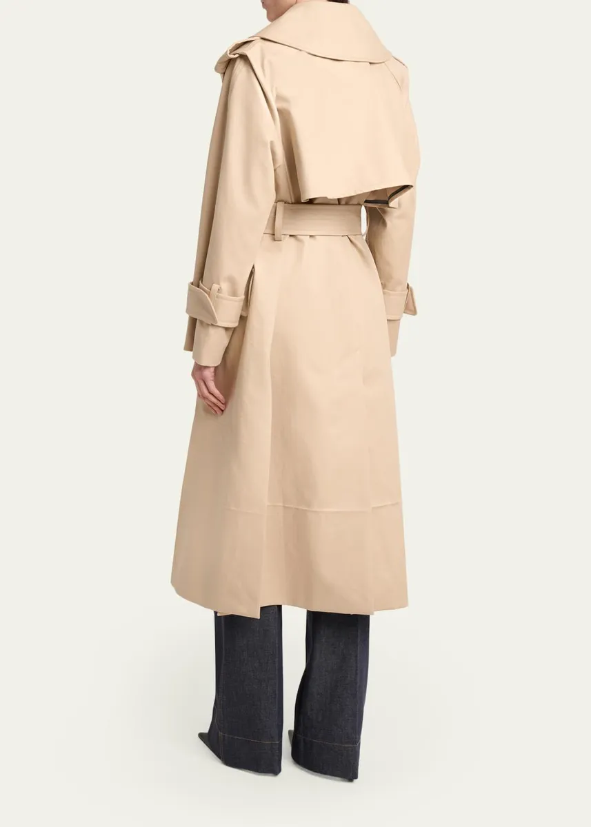 Victoria Beckham Philippa Trench Coat | Thumbnail 3 Victoria Beckham Philippa Trench Coat | Thumbnail 3