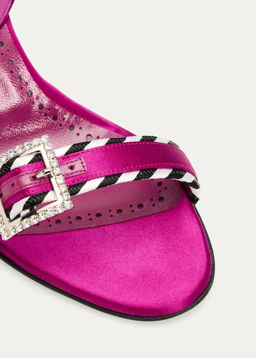 Manolo Blahnik 90mm Sumbasa Slingback Sandals | Thumbnail 3