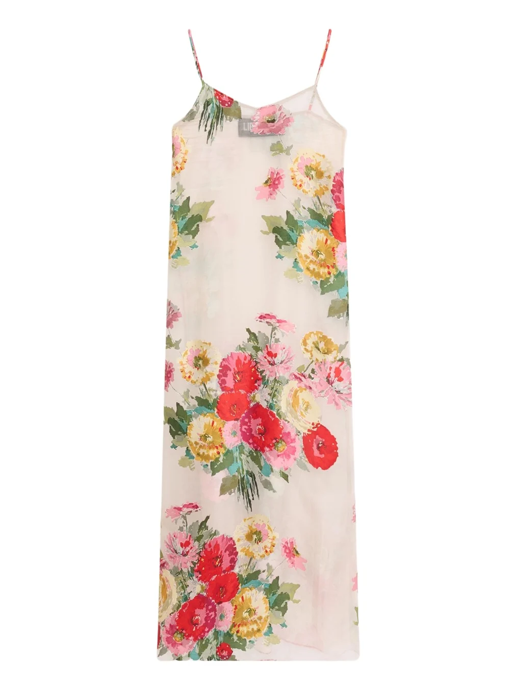 Libertine Pat Nixon Floral Overlay Slip Dress