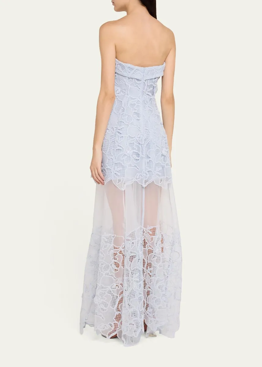 Simkhai Rennis Lace Bustier Gown | Thumbnail 3