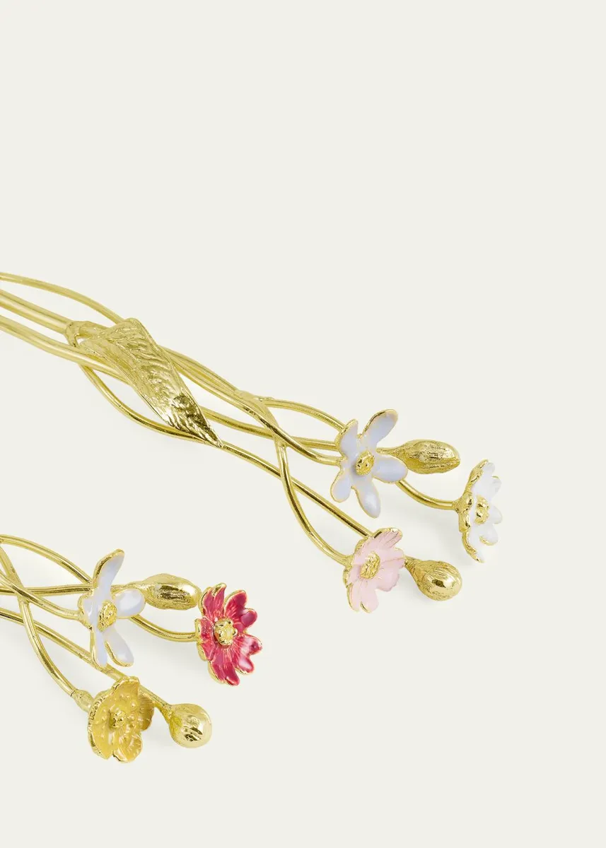 Michael Aram Wildflower Serving Set | Thumbnail 4 Michael Aram Wildflower Serving Set | Thumbnail 4