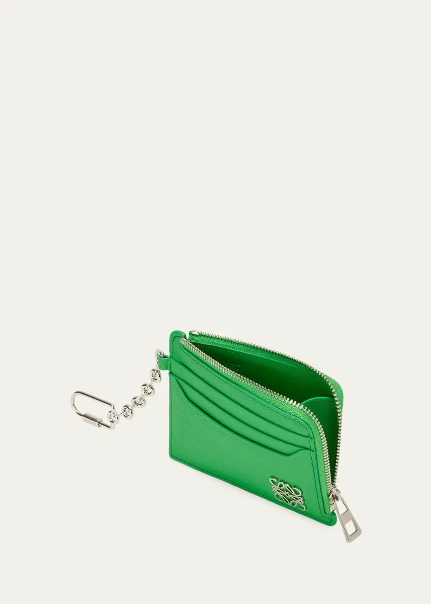 Loewe Anagram Cardholder in Grain Leather | Thumbnail 5 Loewe Anagram Cardholder in Grain Leather | Thumbnail 5