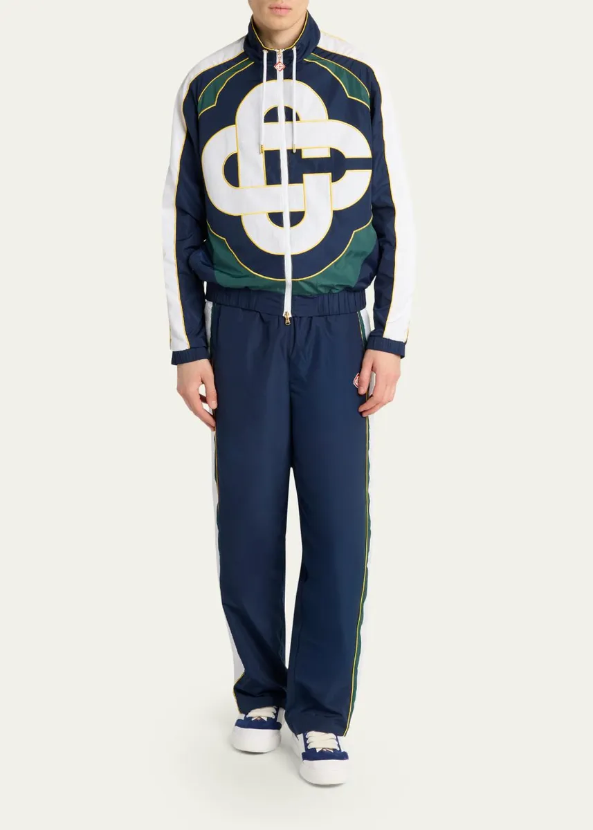Casablanca Men's CC Logo Windbreaker Jacket | Thumbnail 2