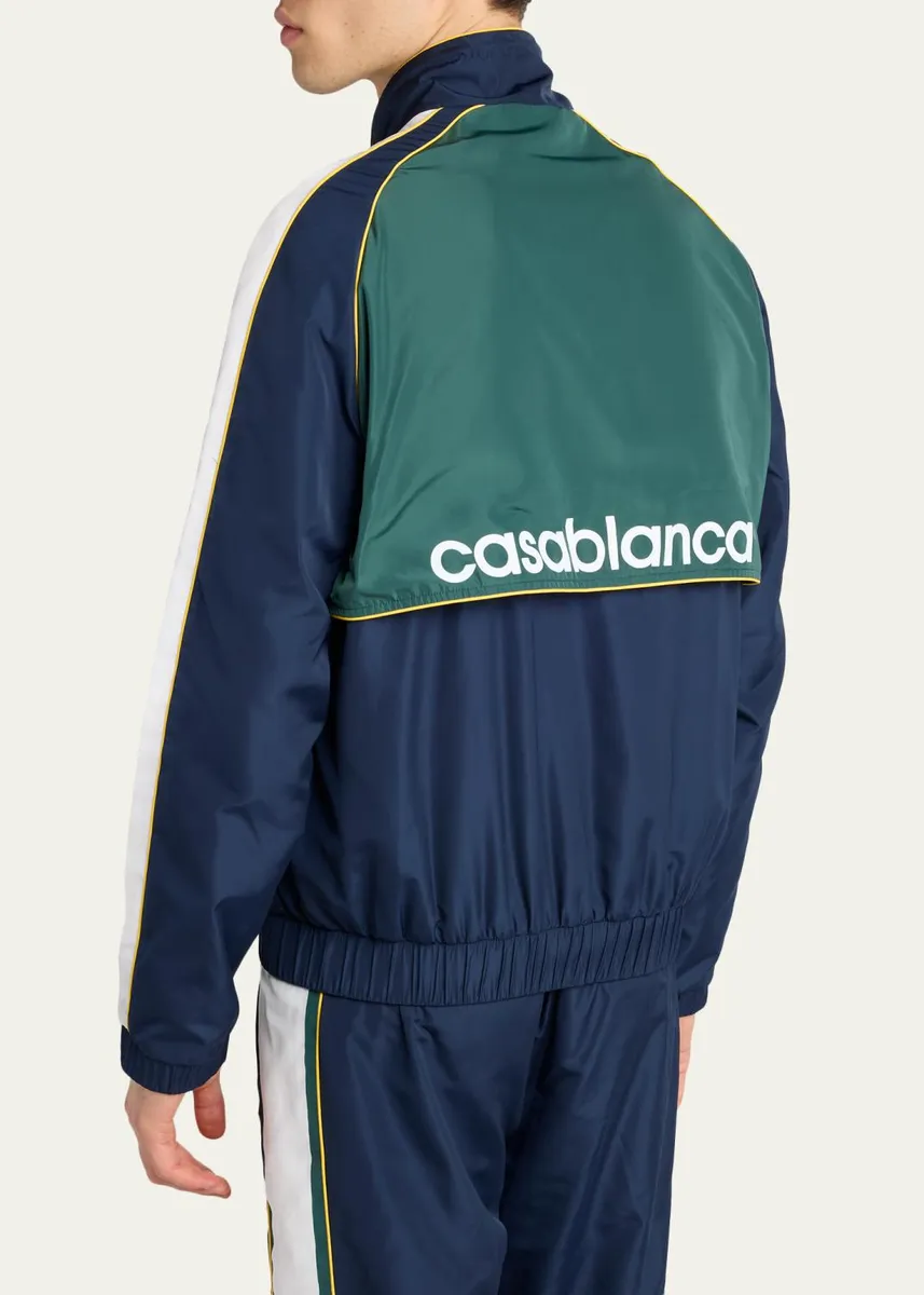 Casablanca Men's CC Logo Windbreaker Jacket | Thumbnail 3