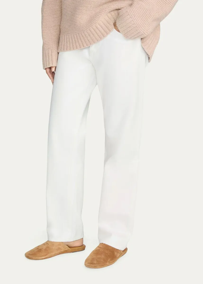 Frame The Hang Coated Straight-Leg Jeans | Thumbnail 4 Frame The Hang Coated Straight-Leg Jeans | Thumbnail 4