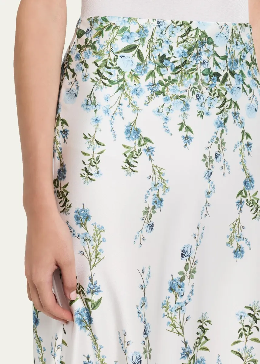 Alice + Olivia Maeve Mid-Length Slip Skirt | Thumbnail 5 Alice + Olivia Maeve Mid-Length Slip Skirt | Thumbnail 5
