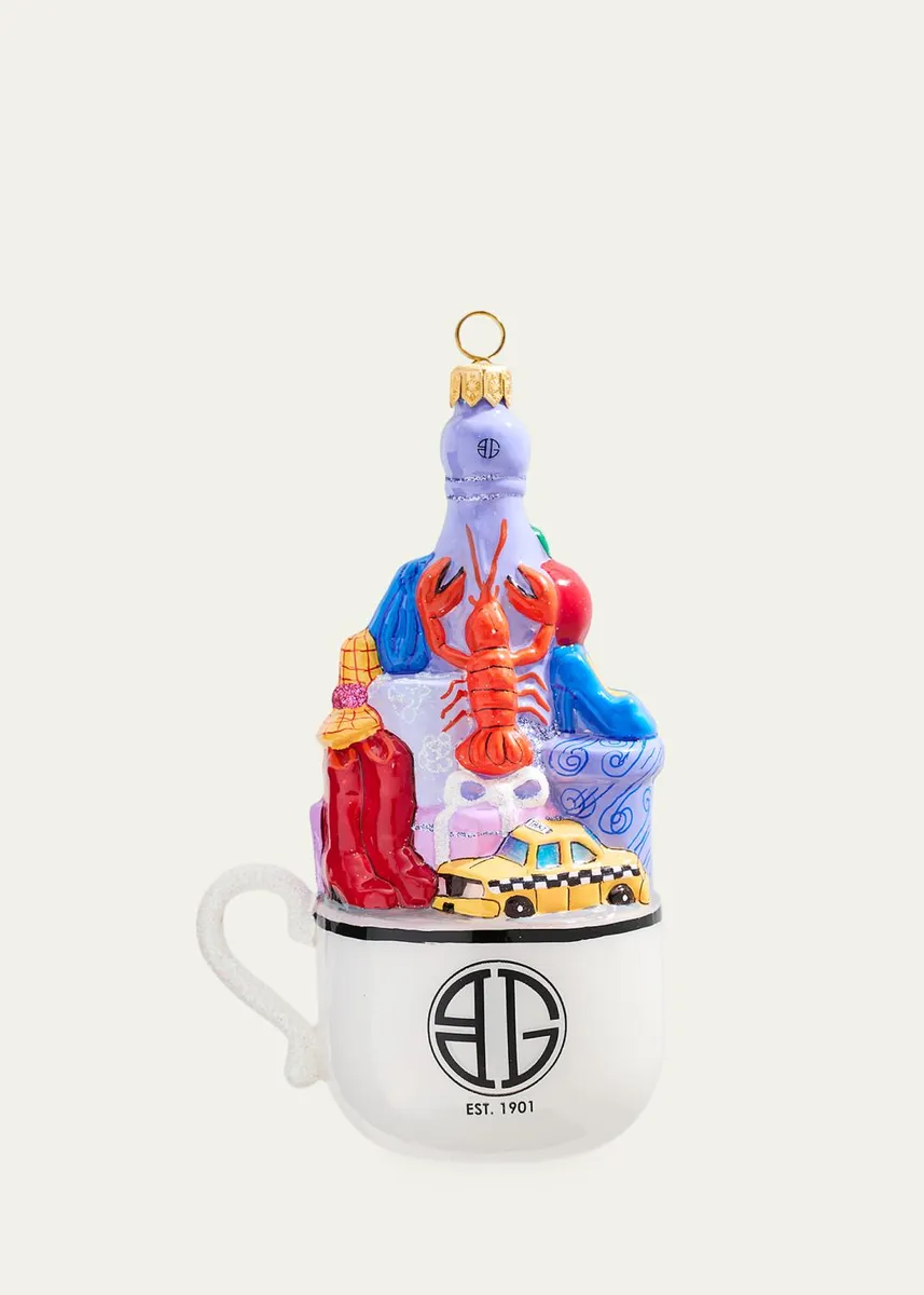 Joy To The World Collectibles BG Mug Christmas Ornament | Thumbnail 2 Joy To The World Collectibles BG Mug Christmas Ornament | Thumbnail 2