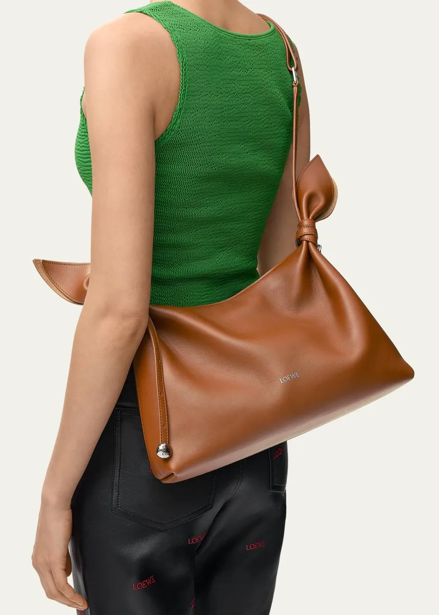 Loewe Scarf Medium Knotted Leather Shoulder Bag | Thumbnail 2 Loewe Scarf Medium Knotted Leather Shoulder Bag | Thumbnail 2