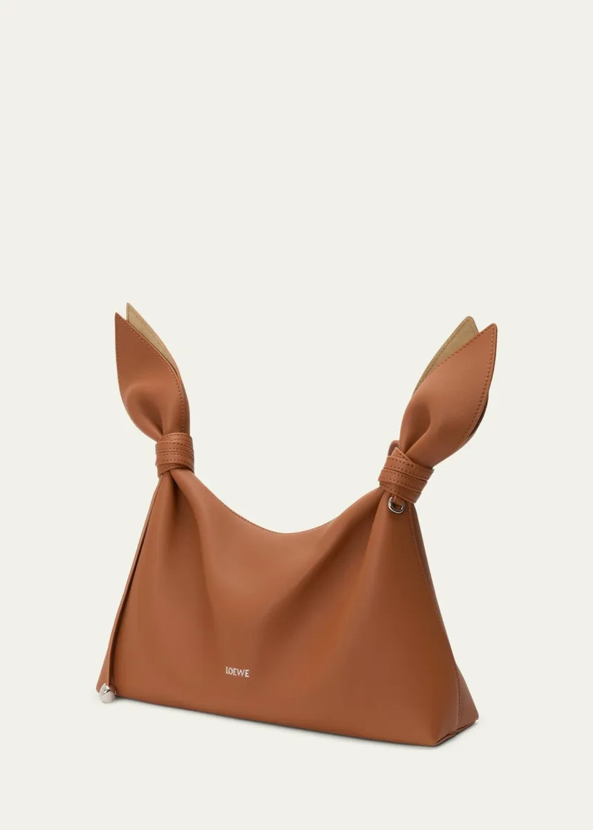 Loewe Scarf Medium Knotted Leather Shoulder Bag | Thumbnail 3 Loewe Scarf Medium Knotted Leather Shoulder Bag | Thumbnail 3