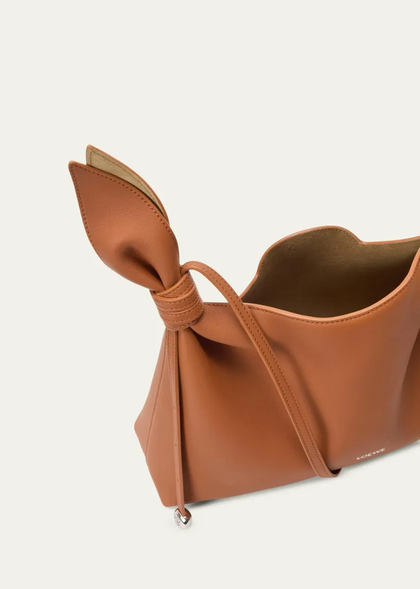 Loewe Scarf Medium Knotted Leather Shoulder Bag | Thumbnail 4 Loewe Scarf Medium Knotted Leather Shoulder Bag | Thumbnail 4