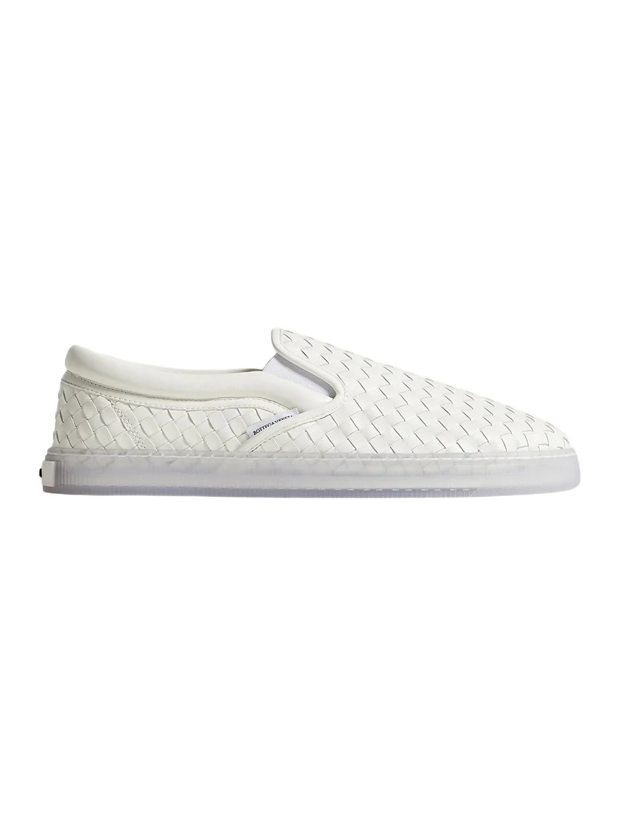 Bottega Veneta Men's Serena Intrecciato Leather Slip-On Sneakers
