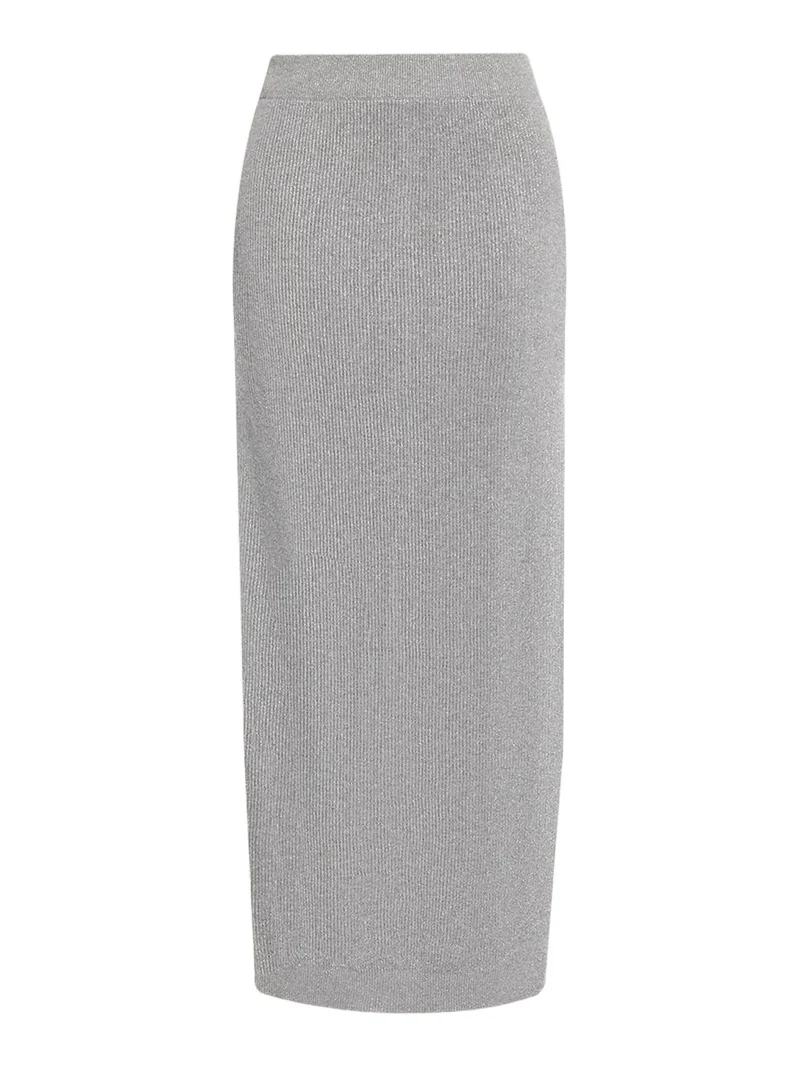 Sparkle Rib Knit Maxi Skirt Sparkle Rib Knit Maxi Skirt