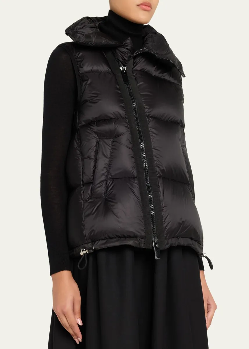 Sacai A-Line Puffer Vest | Thumbnail 4