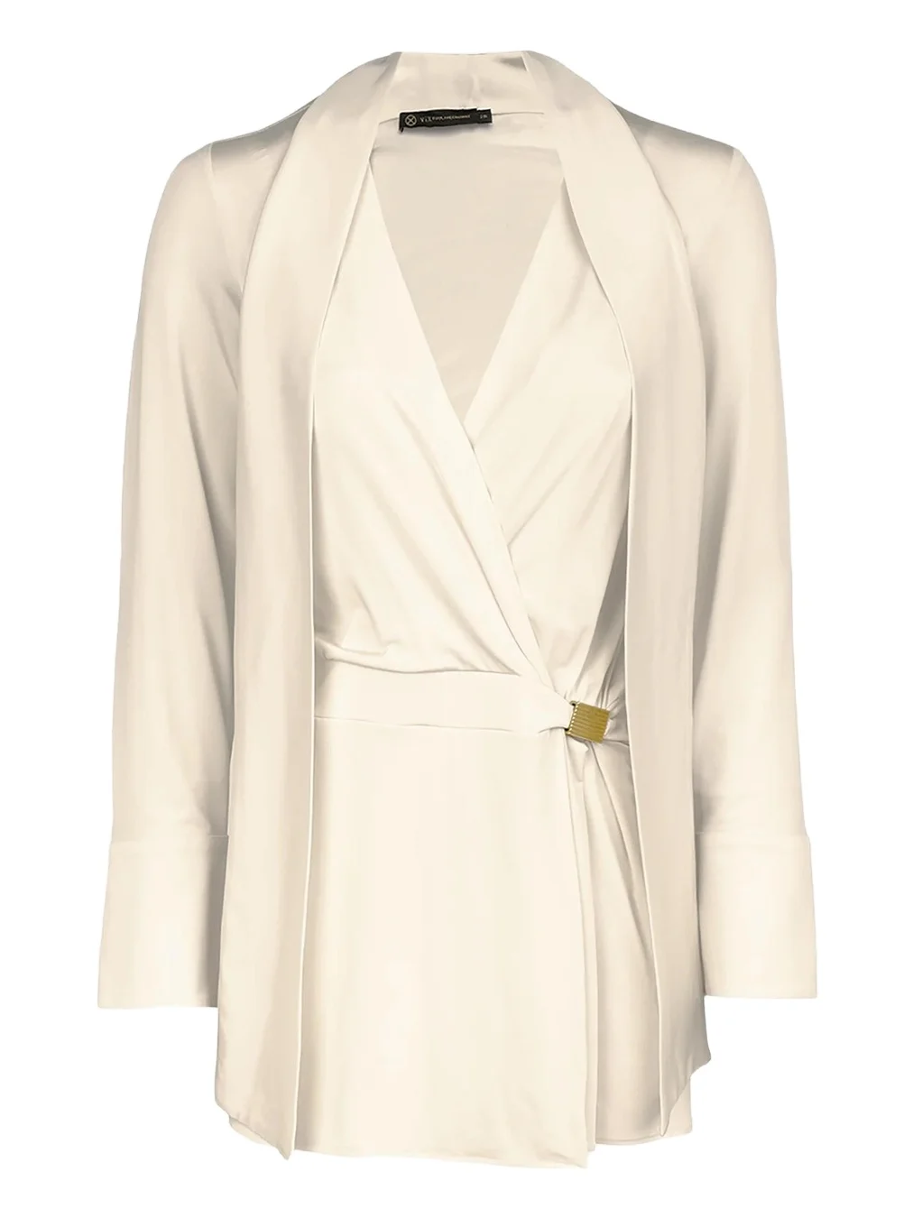 ViX Rosalie Surplice-Neck Mini Dress