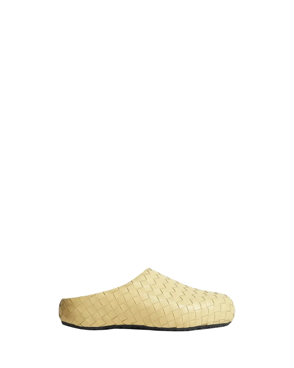 Bottega Veneta Men's Klog Intrecciato Leather Mules | Thumbnail 2 Bottega Veneta Men's Klog Intrecciato Leather Mules | Thumbnail 2
