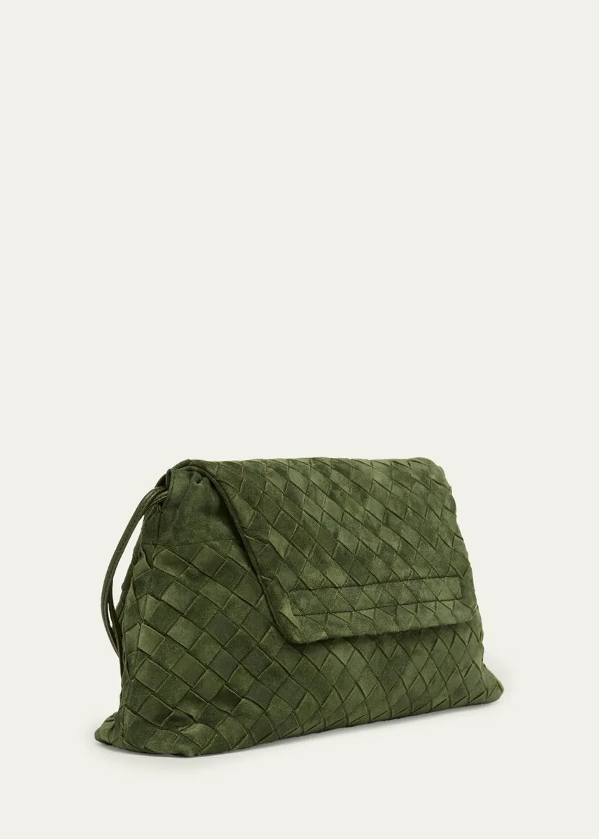 Bottega Veneta Giorno Suede Drawstring Shoulder Bag | Thumbnail 3 Bottega Veneta Giorno Suede Drawstring Shoulder Bag | Thumbnail 3