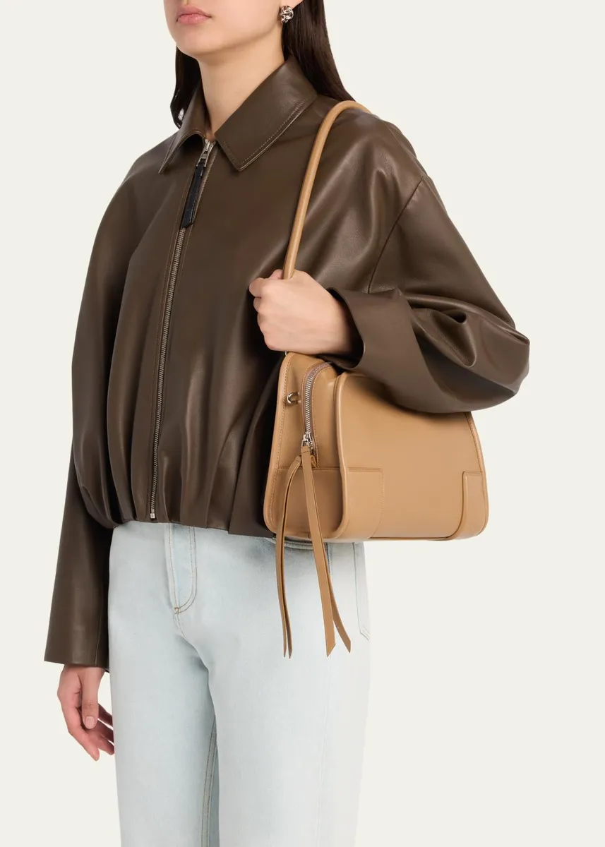 Loewe Amazona 180 Medium Leather Top-Handle Bag | Thumbnail 2 Loewe Amazona 180 Medium Leather Top-Handle Bag | Thumbnail 2
