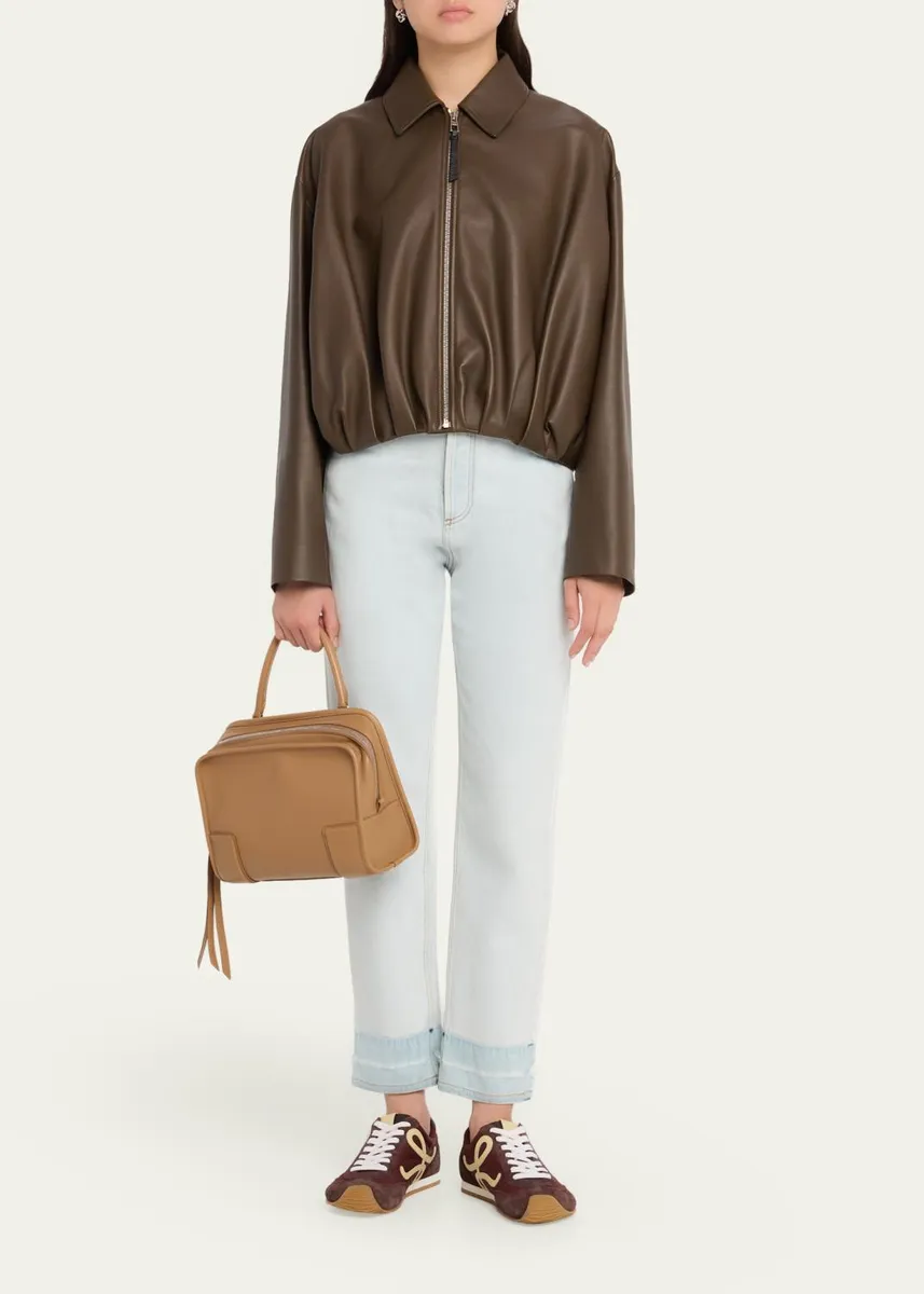 Loewe Amazona 180 Medium Leather Top-Handle Bag | Thumbnail 5 Loewe Amazona 180 Medium Leather Top-Handle Bag | Thumbnail 5