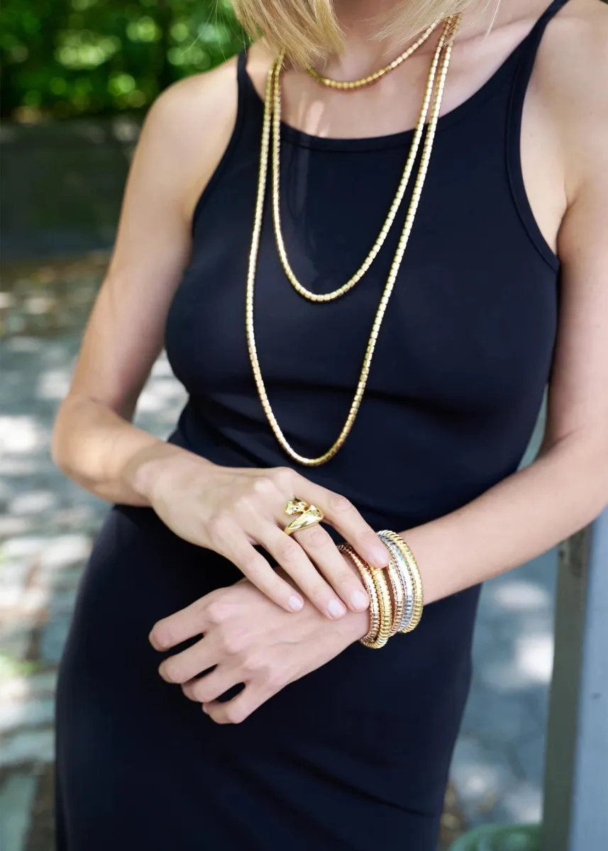 SIDNEY GARBER 18K Yellow Gold Narrow Ophelia Necklace | Thumbnail 2 SIDNEY GARBER 18K Yellow Gold Narrow Ophelia Necklace | Thumbnail 2