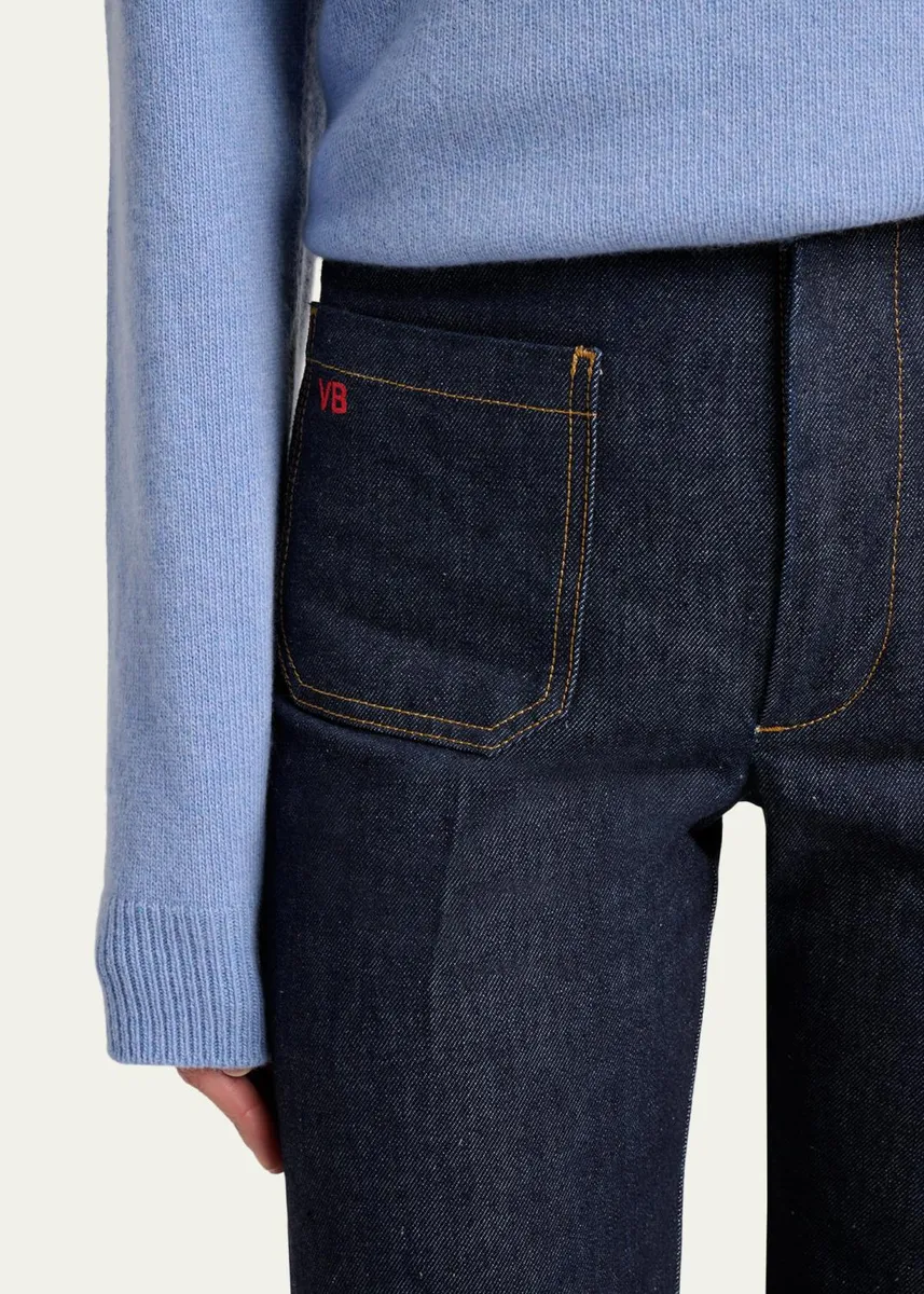 Victoria Beckham Alina Wide-Leg Jeans | Thumbnail 5 Victoria Beckham Alina Wide-Leg Jeans | Thumbnail 5