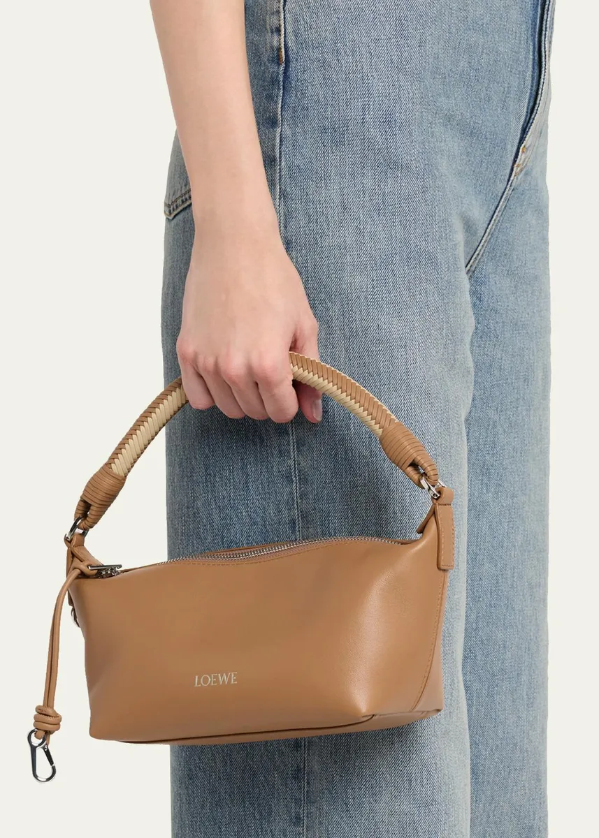Loewe Cala Mini Lambskin Leather Top-Handle Bag | Thumbnail 2 Loewe Cala Mini Lambskin Leather Top-Handle Bag | Thumbnail 2