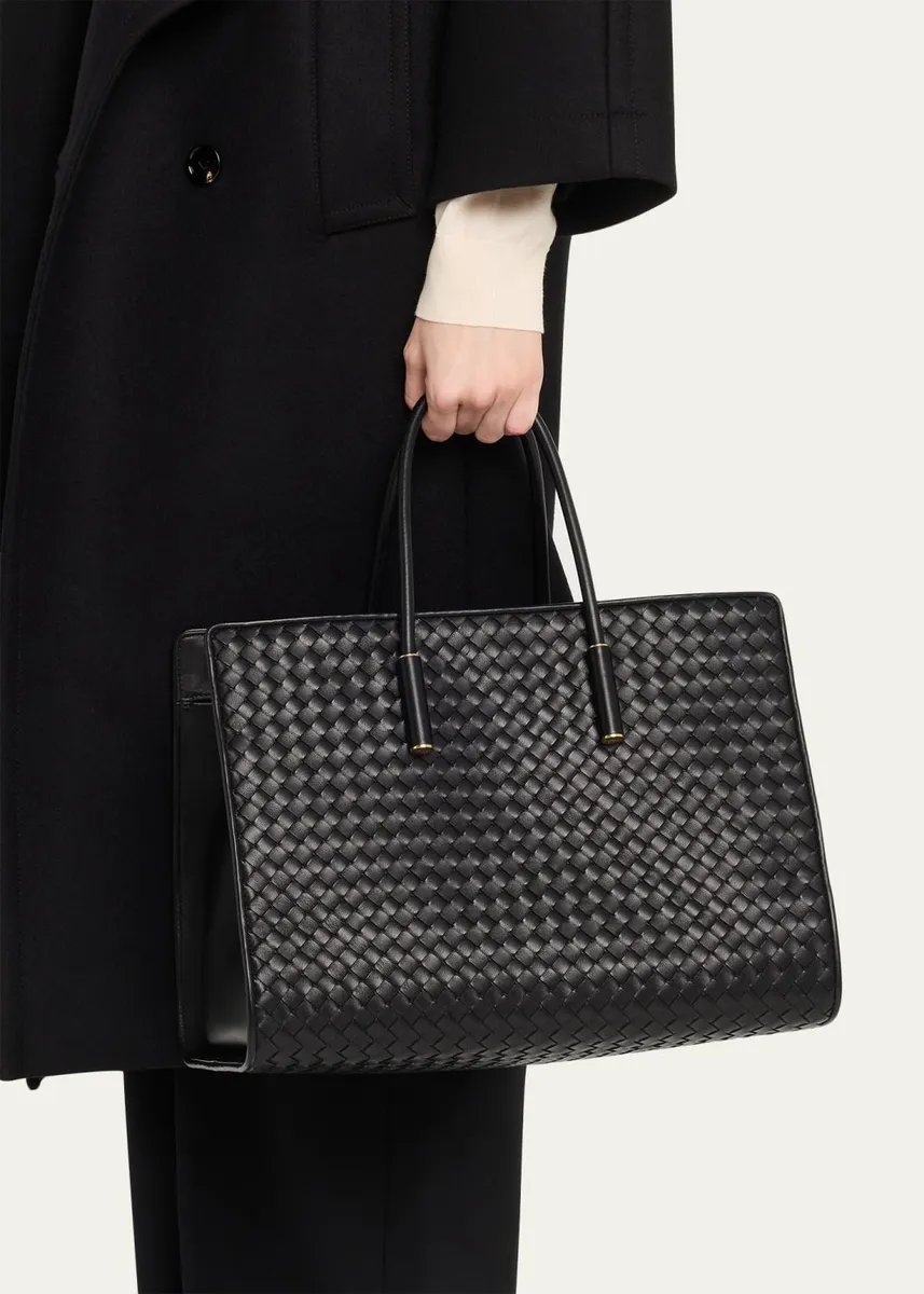 Bottega Veneta Barbara Medium Leather Tote Bag | Thumbnail 2