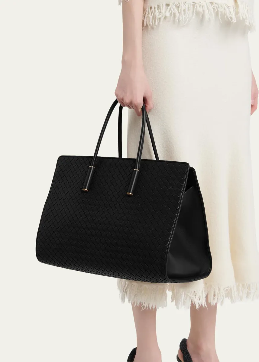Bottega Veneta Barbara Medium Leather Tote Bag | Thumbnail 6