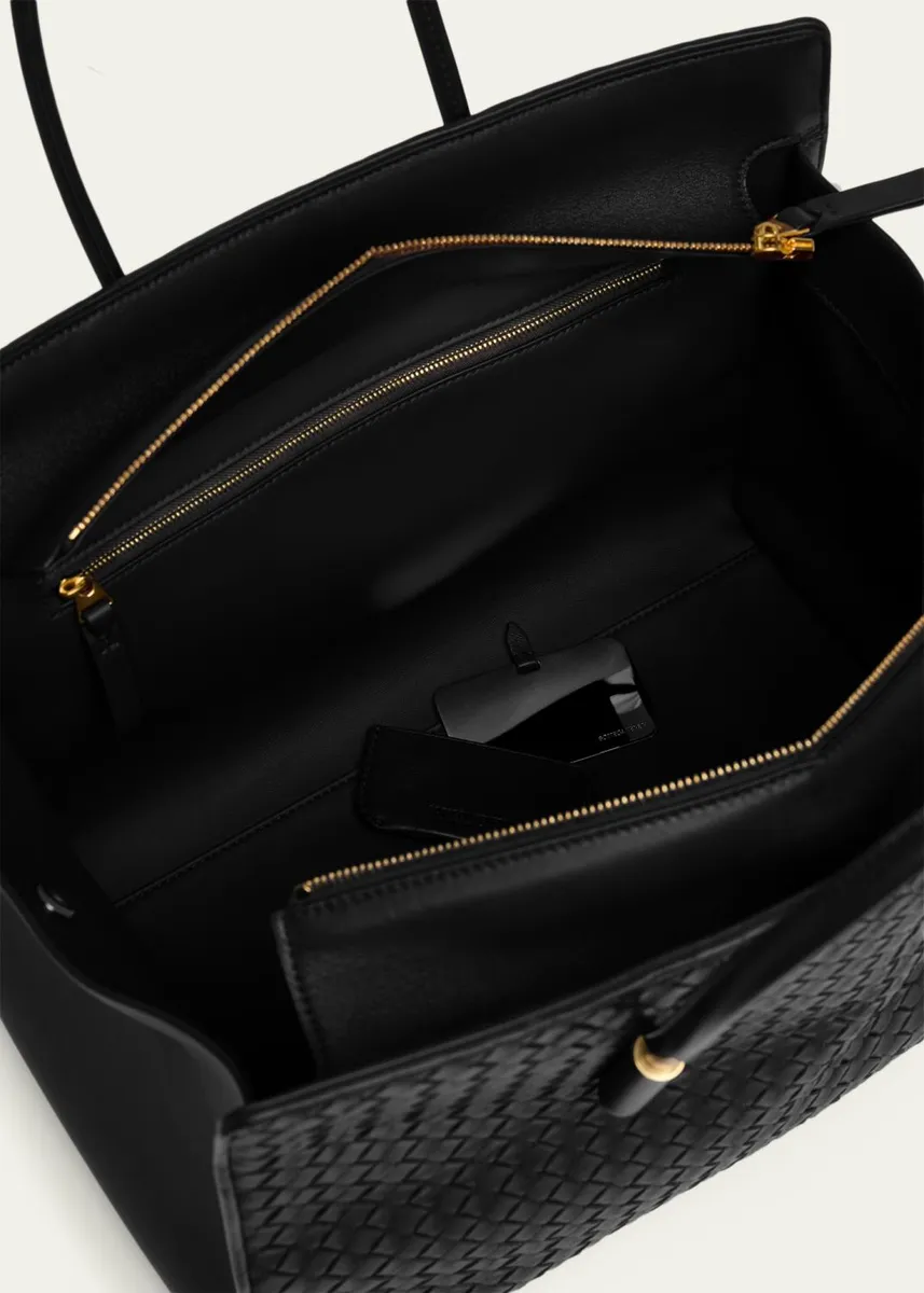 Bottega Veneta Barbara Medium Leather Tote Bag | Thumbnail 8