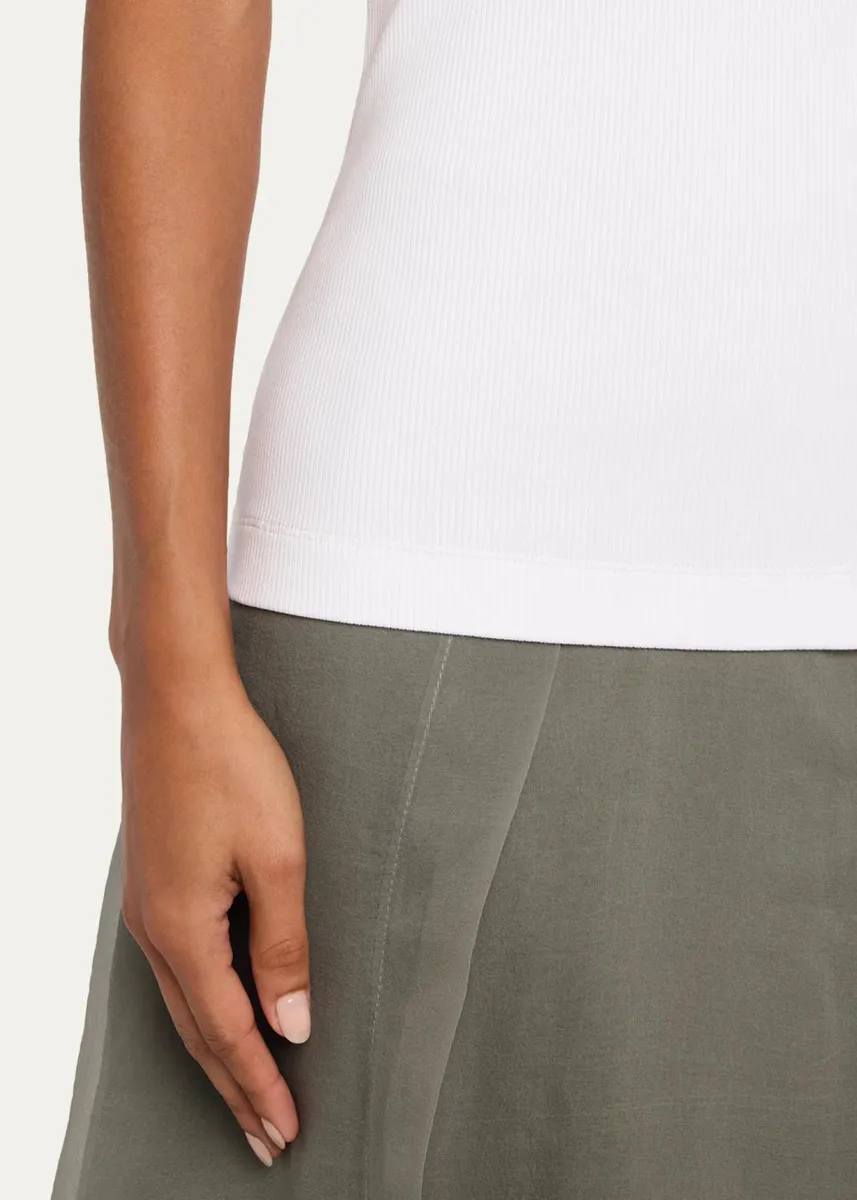 Brunello Cucinelli Sparkle Rib Knit Tank Top | Thumbnail 5 Brunello Cucinelli Sparkle Rib Knit Tank Top | Thumbnail 5