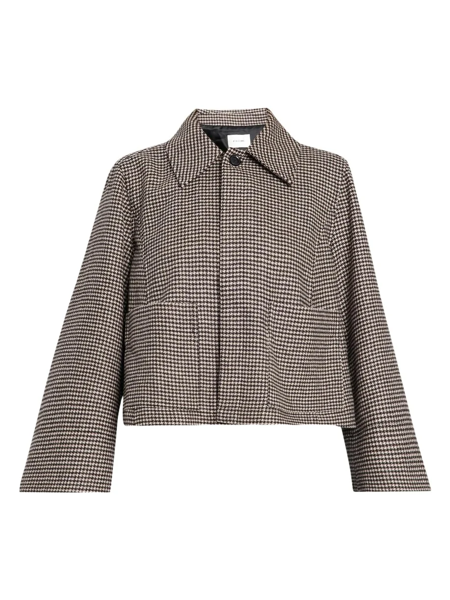 The Wool Mini Swing Jacket The Wool Mini Swing Jacket
