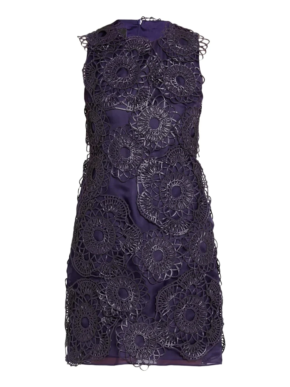 Anemone Aetz Embroidered Organza Sleeveless Mini Dress Anemone Aetz Embroidered Organza Sleeveless Mini Dress