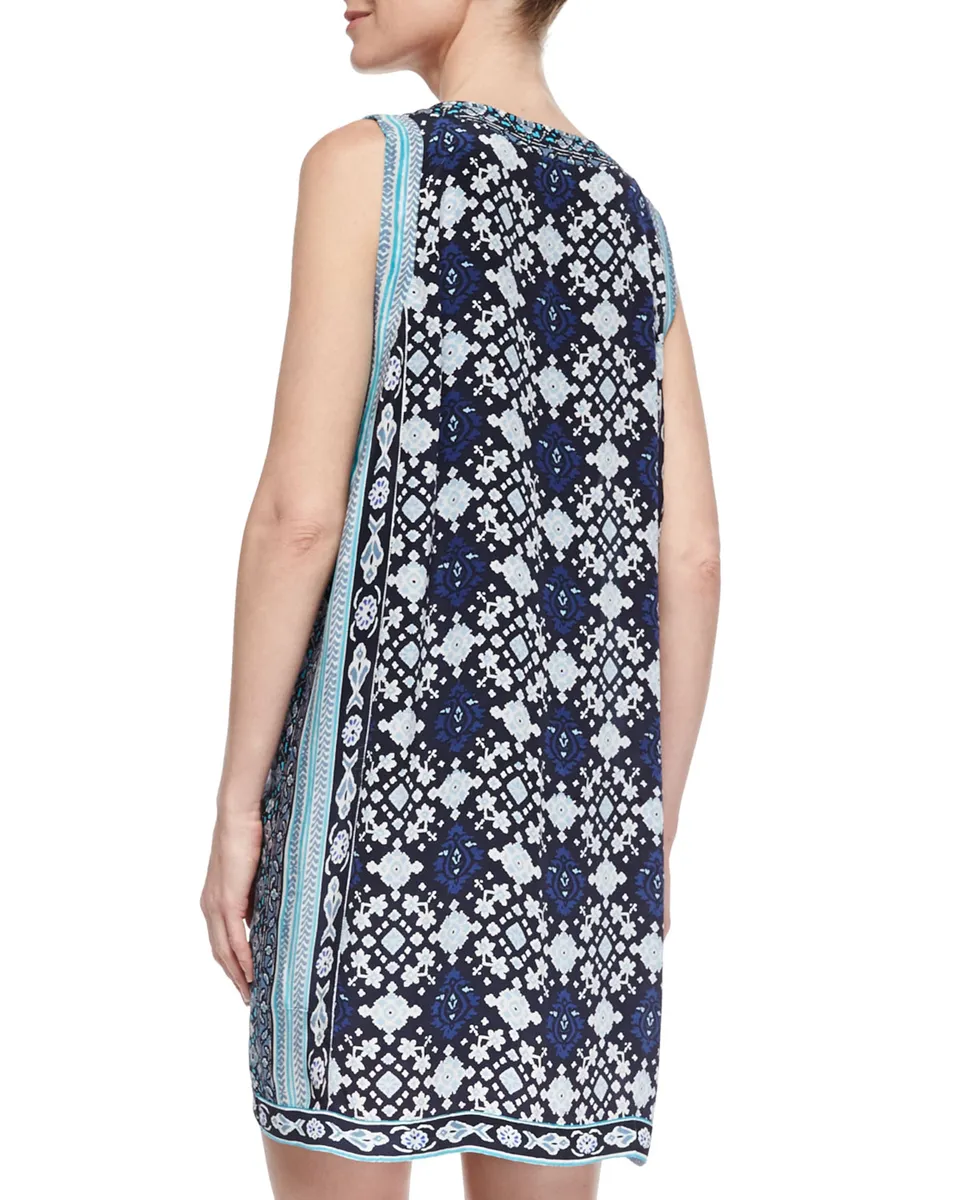 Simkhai Ziva Sleeveless Embellished Mini Dress | Thumbnail 6