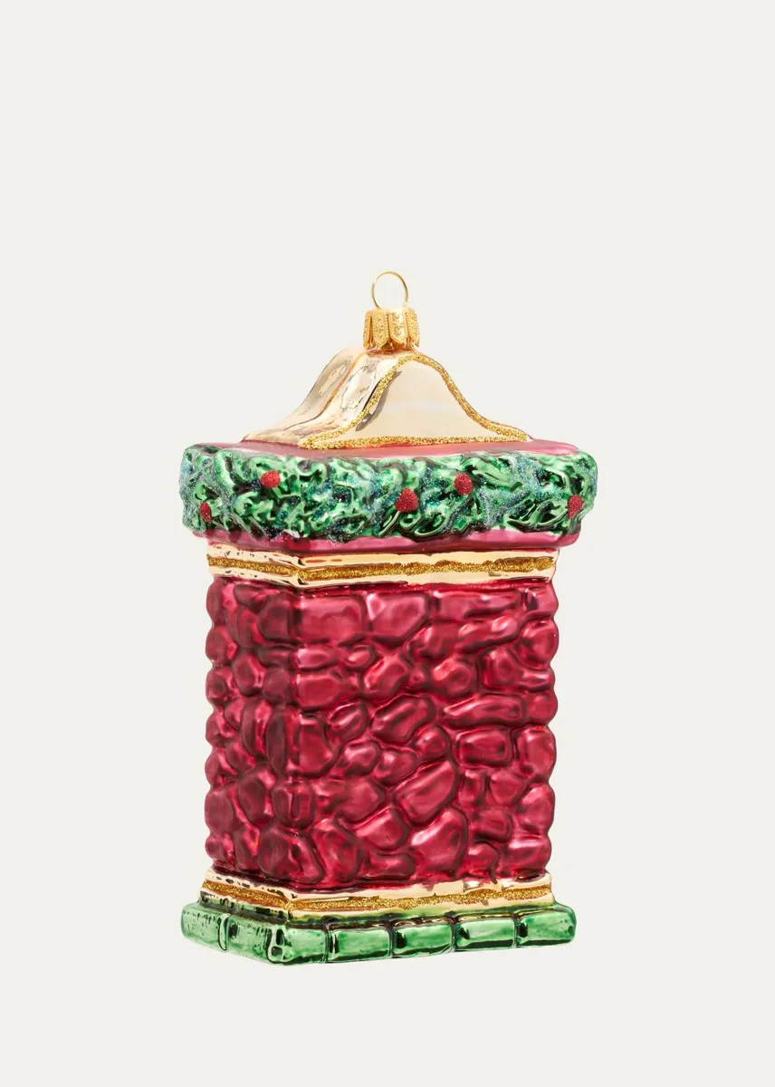 John Huras Glass Fireplace Ornament | Thumbnail 2