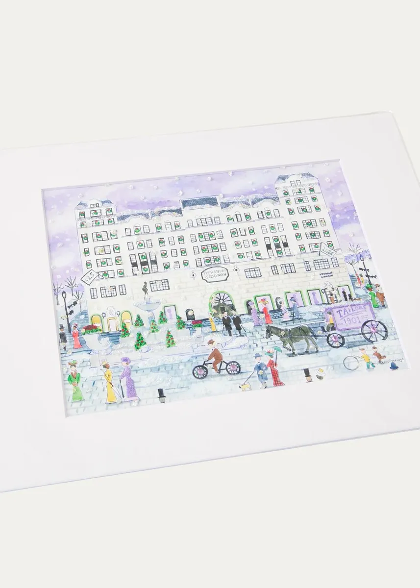 Michael Storrings 125th Anniversary "Bergdorf Goodman Store" Small Print | Thumbnail 2