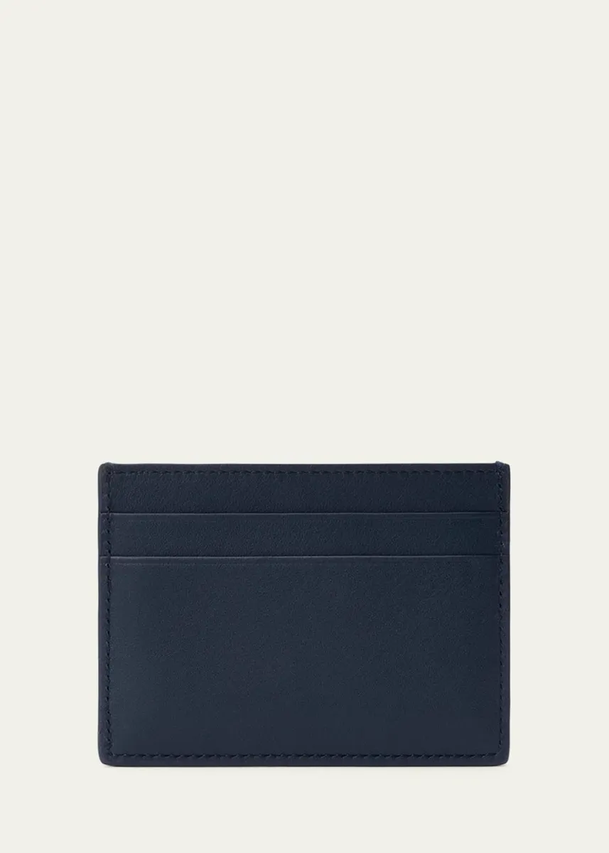 Loewe Men's Color-Block Leather Card Holder | Thumbnail 3 Loewe Men's Color-Block Leather Card Holder | Thumbnail 3