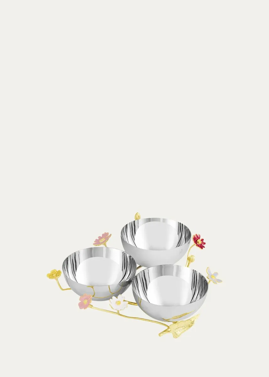 Michael Aram Wildflower Triple Dish | Thumbnail 2