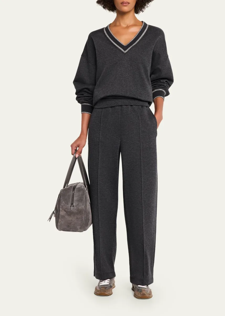 Brunello Cucinelli Explorer Suede Top-Handle Travel Bag | Thumbnail 5