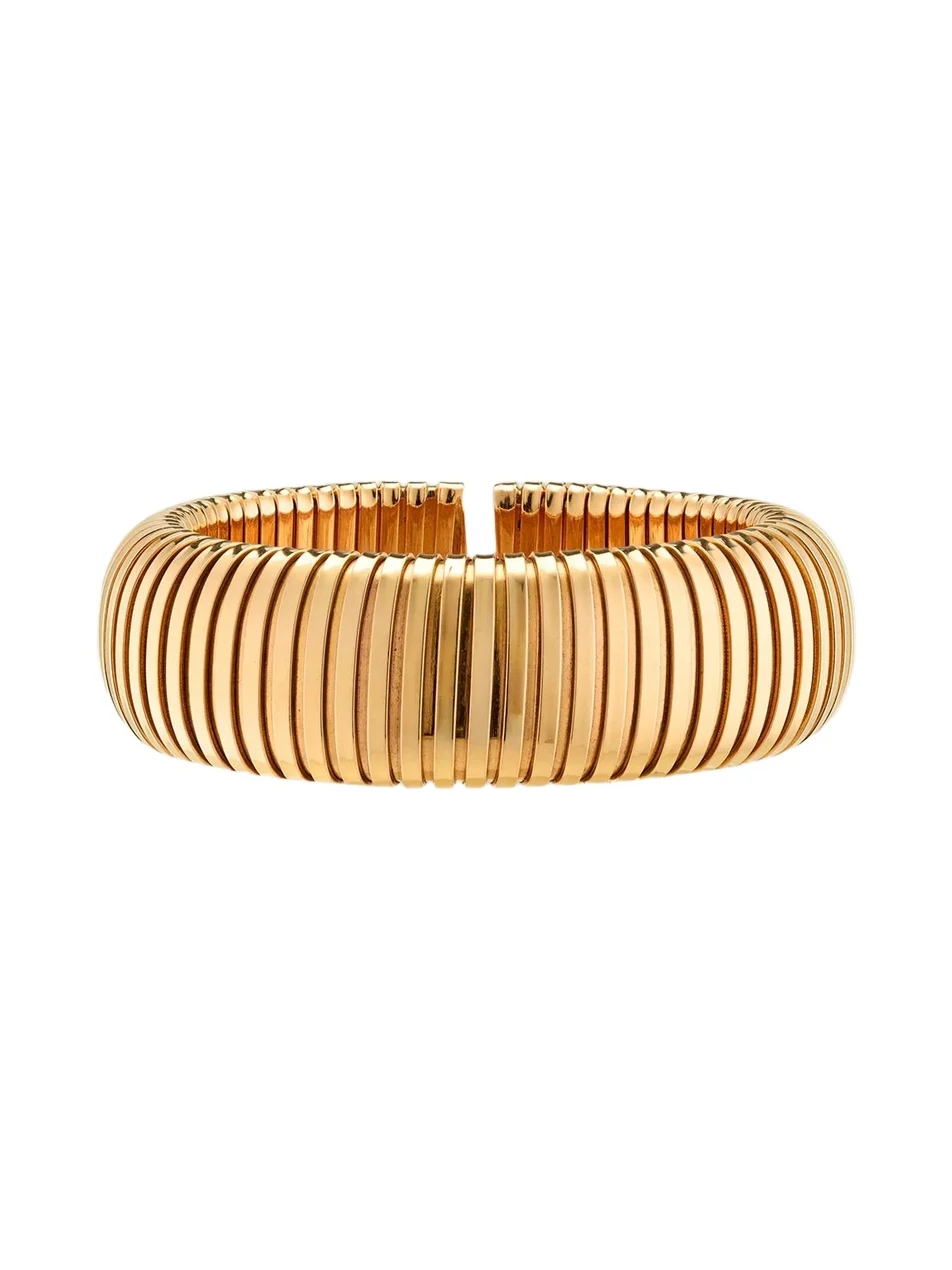 SIDNEY GARBER 18K Rose Gold Tubogas Domed Cuff