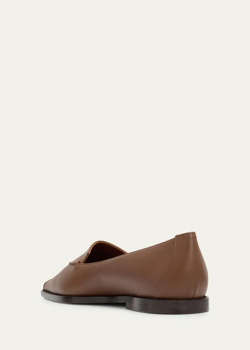 Manolo Blahnik Cleofelo Leather Flats | Thumbnail 2