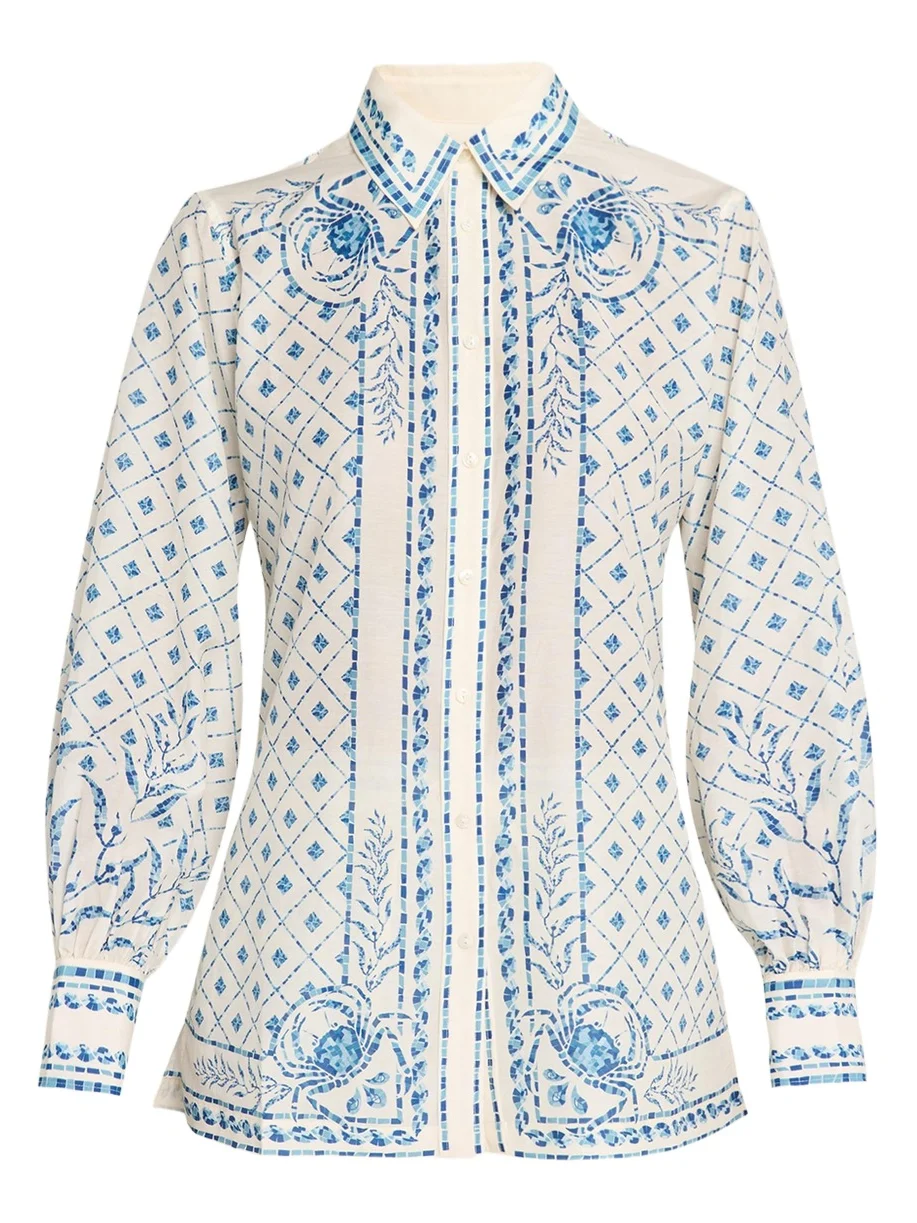 Shani Shemer Esther Button-Front Shirt