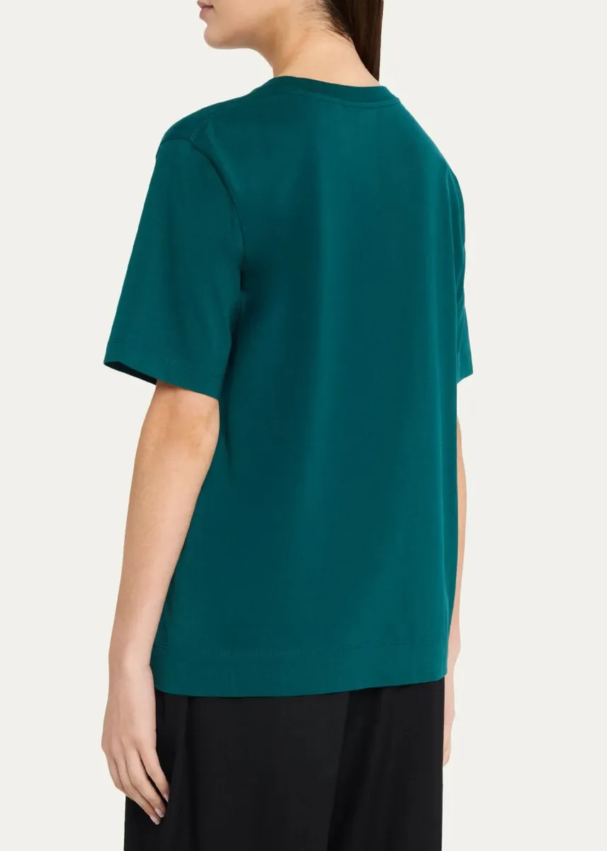 Dries Van Noten Heydu Cotton Short-Sleeve T-Shirt | Thumbnail 3 Dries Van Noten Heydu Cotton Short-Sleeve T-Shirt | Thumbnail 3