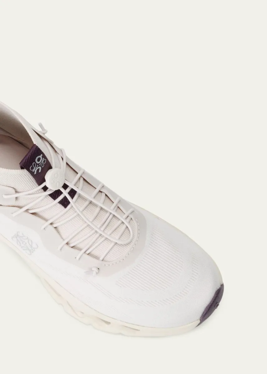 Loewe x On Men's Cloudtilt Hi Stretch-Knit Sneakers | Thumbnail 4 Loewe x On Men's Cloudtilt Hi Stretch-Knit Sneakers | Thumbnail 4