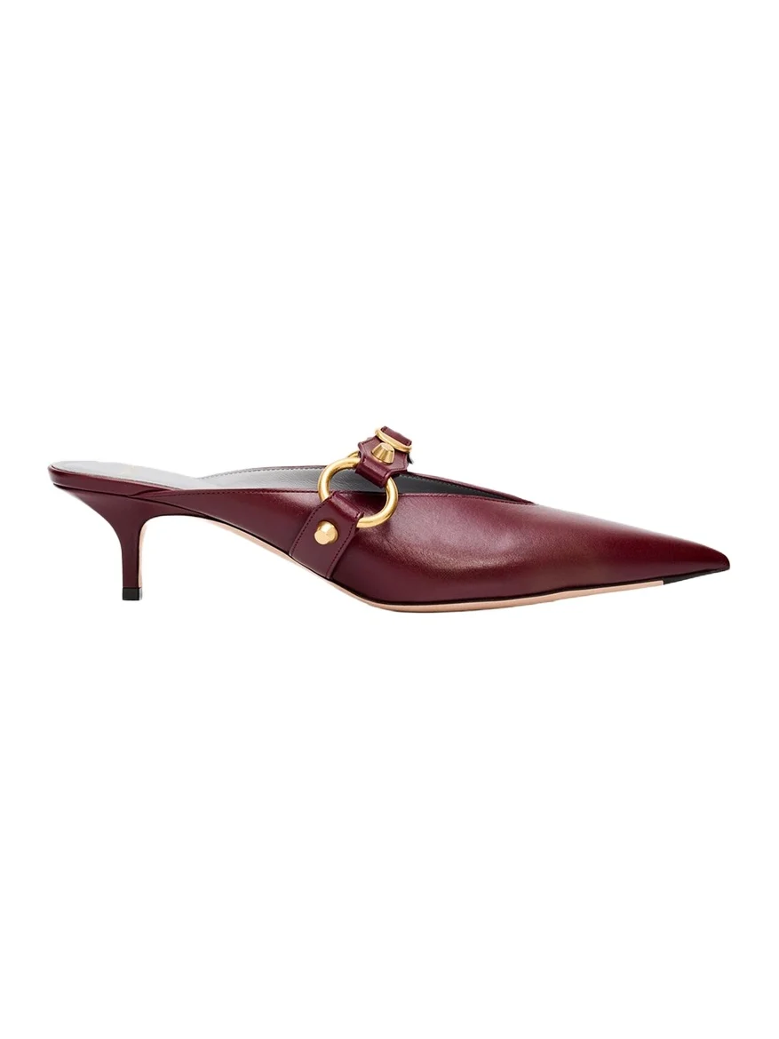 45mm City Leather Mules 45mm City Leather Mules
