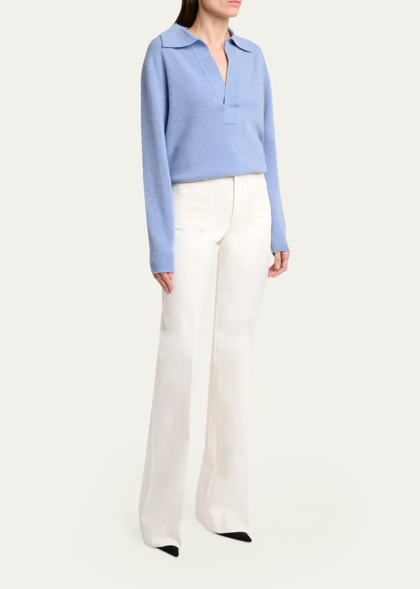 Victoria Beckham Alina Wide-Leg Jeans | Thumbnail 2