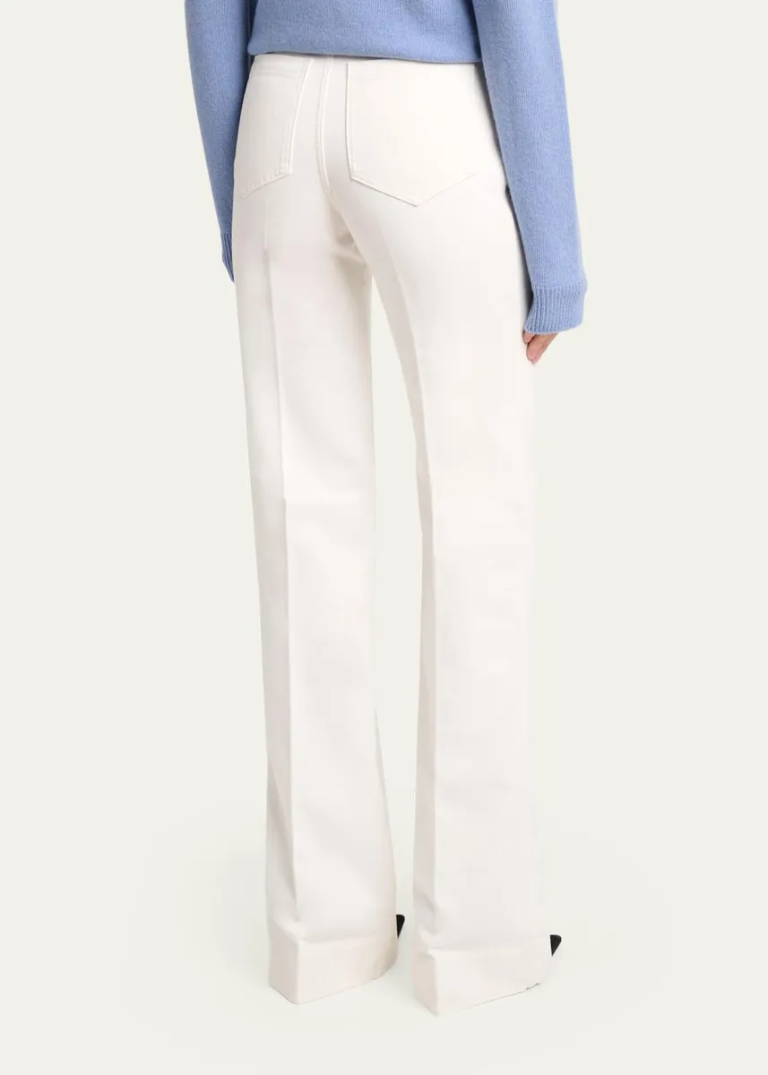 Victoria Beckham Alina Wide-Leg Jeans | Thumbnail 3