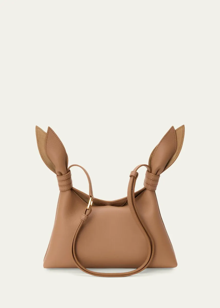 Loewe Scarf Mini Knotted Leather Shoulder Bag | Thumbnail 3 Loewe Scarf Mini Knotted Leather Shoulder Bag | Thumbnail 3